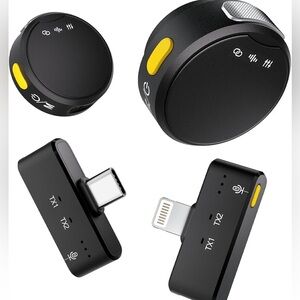 RIBIU Wireless Microphone For IPhone/Android